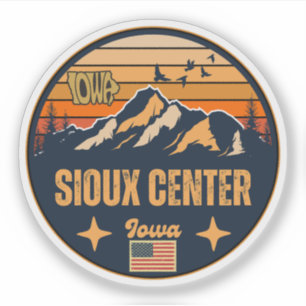 Sticker Sioux Centre, Iowa