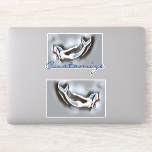 Sticker Sirène de bain Thunder_Cove Grey