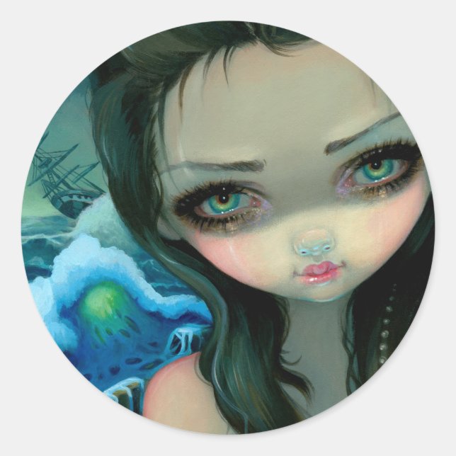 Sticker "Sirène d'épave" (Devant)