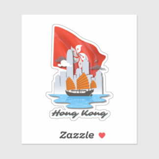 Sticker Site de Hong Kong City