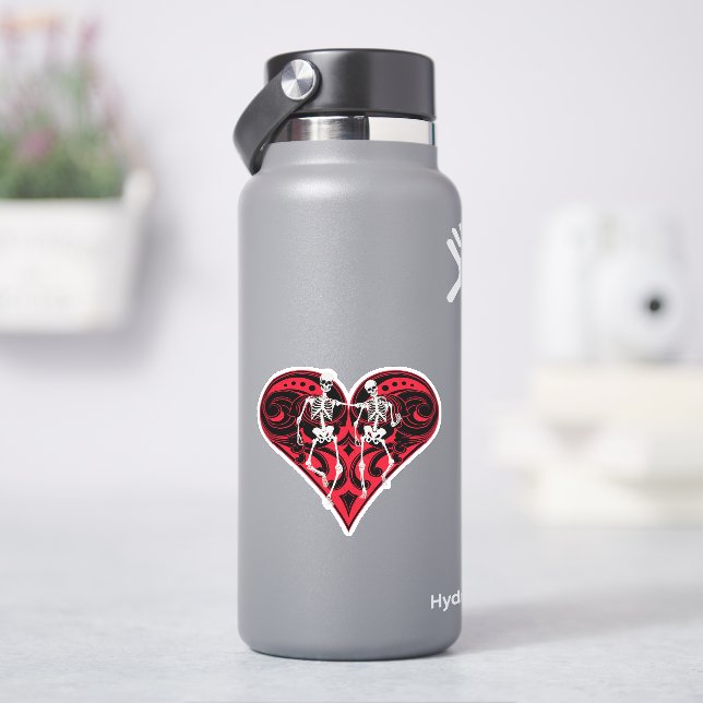 Sticker Skeleton Couple (HydroFlask)