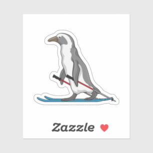 Sticker Ski de Penguin