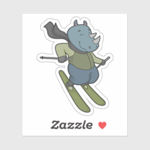 Sticker Ski de Rhino