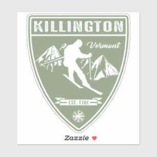 Sticker Ski Killington Vermont