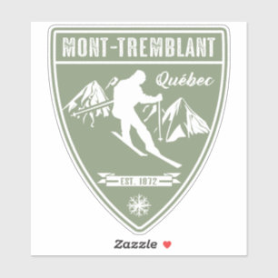 Sticker Ski Mont-Tremblant Québec