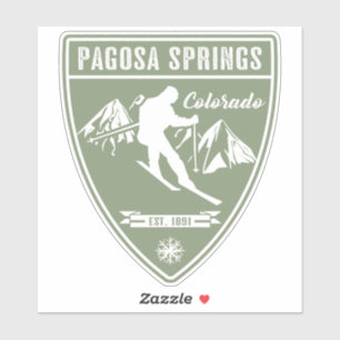 Sticker Ski Pagosa Springs Colorado