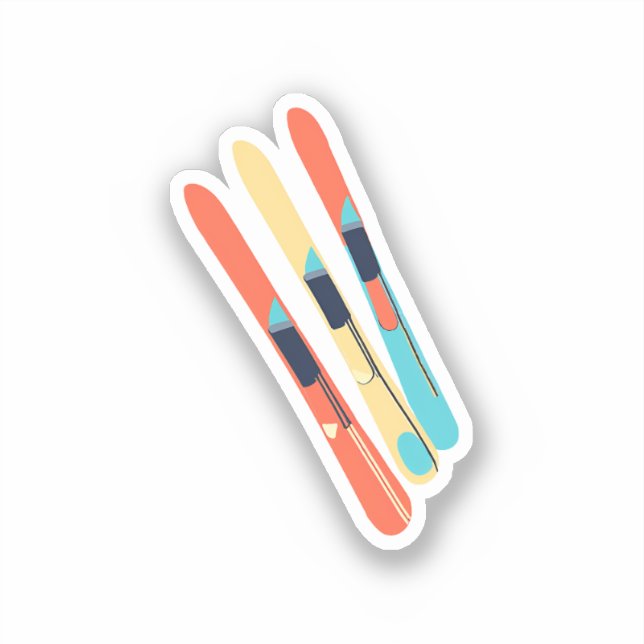 Sticker Skis (Recto)
