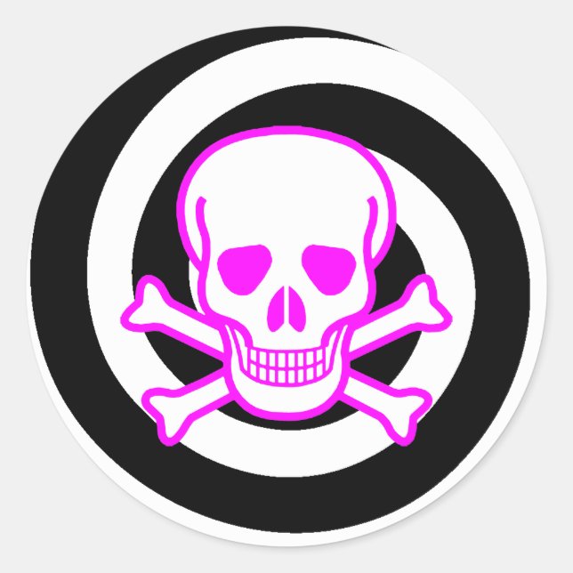 STICKER SKULL HYPNO (Devant)