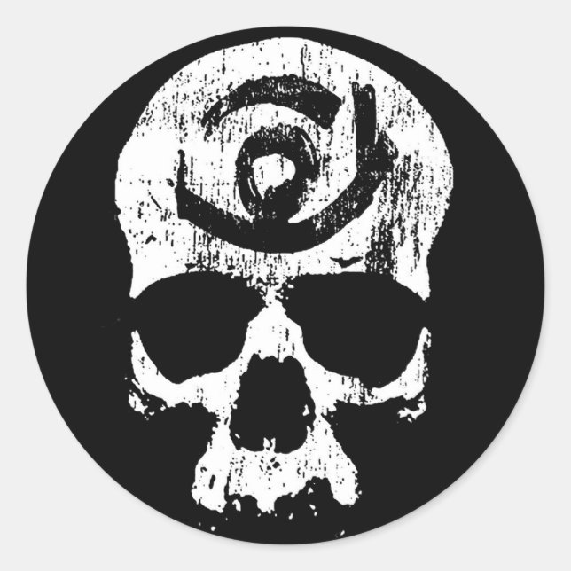 Sticker SKULL TSOI (Devant)