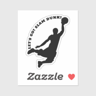 Sticker SLAM DUNK! Joueur de basket