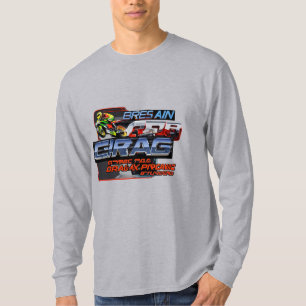 Sticker Sleeve Vélo & Drag Race Moderne T-shirt
