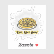 Slice, Slice Baby – T-shirt graphique drôle pour l