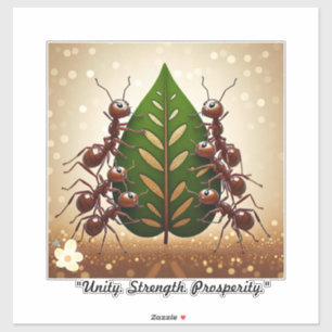 Sticker "Small Wonders United"