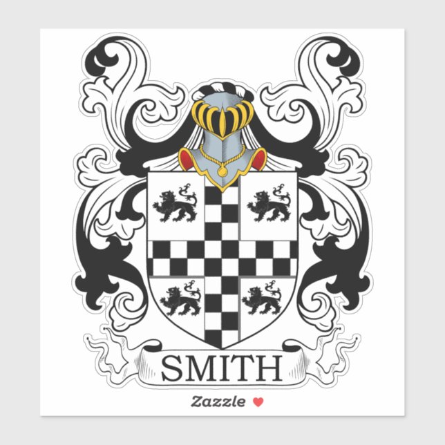 Sticker Smith Family Crest (Feuille)