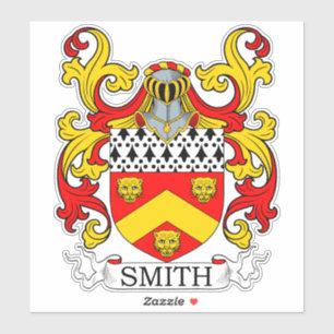 Sticker Smith Family Crest