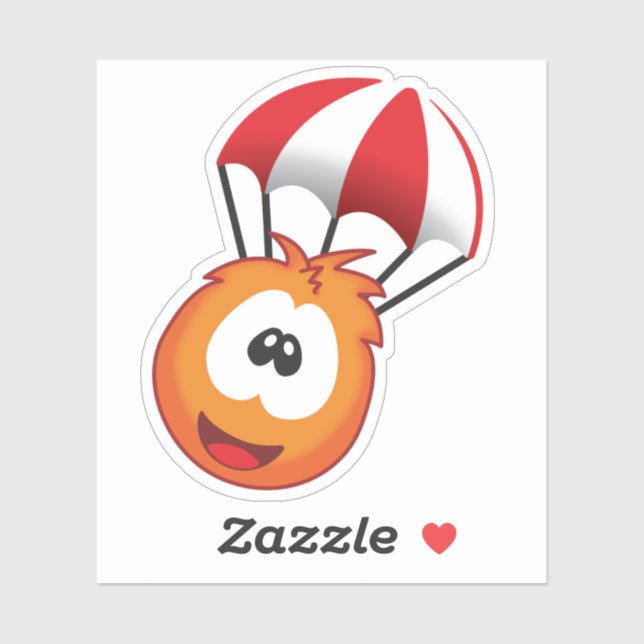 Sticker Sneezies Évasion en Parachute (Feuille)