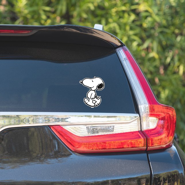 Sticker Snoopy Classic Comics (Côté voiture)