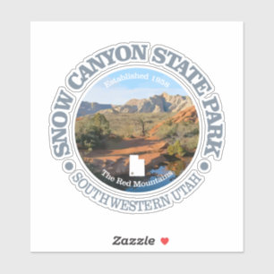 Sticker Snow Canyon SP