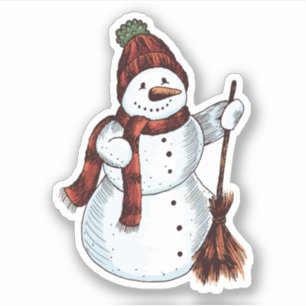 Sticker Snowman