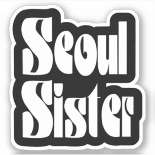 Sticker Soeur Séoul