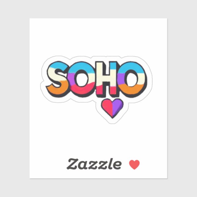 Sticker SoHo (Feuille)