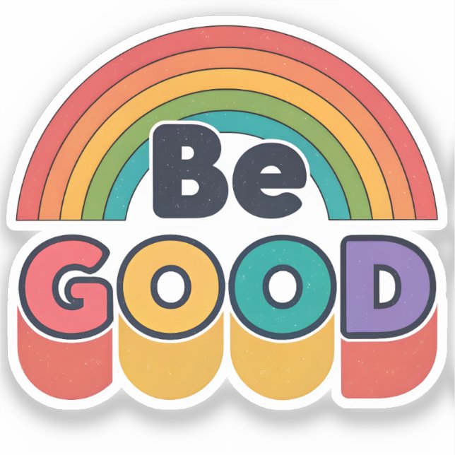 Sticker Sois bon (Recto)