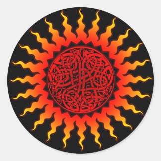 Sticker solaire celtique