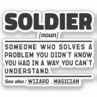 Soldat Noun Définition Vétérinaire retraité Père C