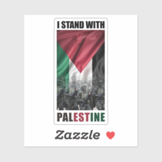 Sticker Soldat palestinien