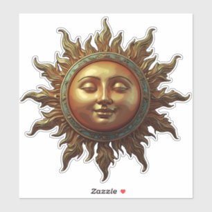 Sticker Soleil Céleste