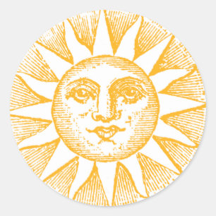 Sticker Soleil Et Rayons