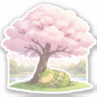 Sticker Sommeil en fleurs