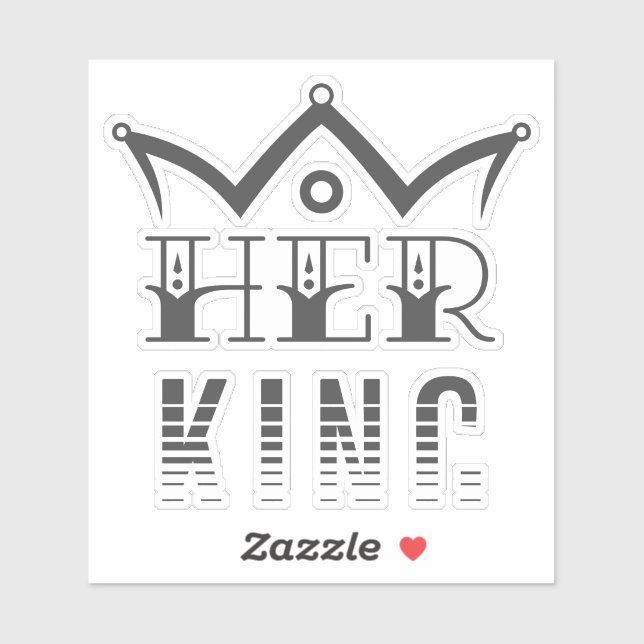 Sticker Son Roi (Feuille)