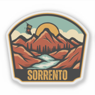 Sticker Sorrento, Colombie-Britannique