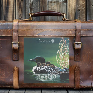 Sticker Sortie de la famille Loon