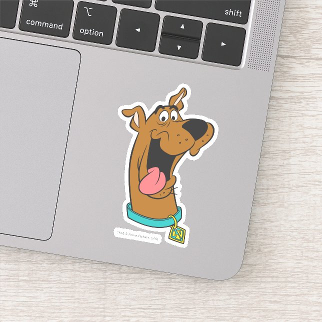 Sticker Sortie de la langue Scooby-Doo (Détail)