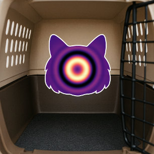 Sticker Sorts pour chats : Chat timide (Apaisant)