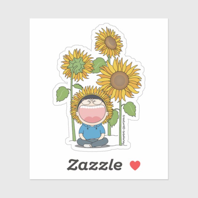 Sticker sosoMiel(29) Tournesol (Feuille)