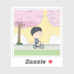 Sticker sosoMiel(67) fleurs de cerisiers