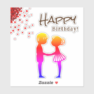 Sticker Souhaitez-vous aimer votre coeur