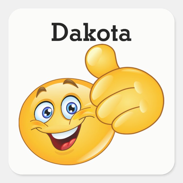 Sticker souriant (Devant)