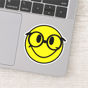 Sticker Souriez avec les vitres arc-en-ciel