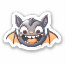 Sourires éffrayants : Chauve-souris d'Halloween