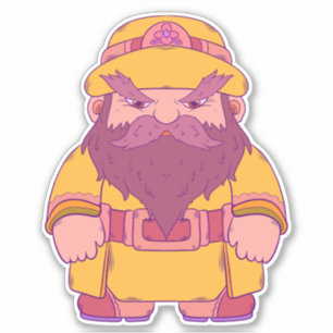 Sticker Sous la pluie