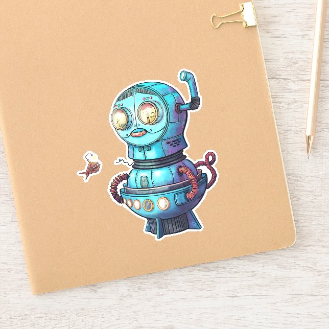 Sticker Sous-marin Matryoshka (Carnet)