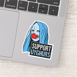 Sticker Soutenez les Ouïghours