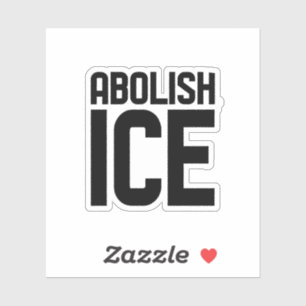 Sticker Soutenez notre immigrant Abolish Ice Protest