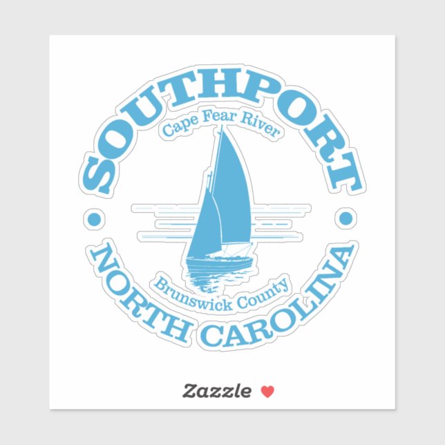 Sticker Southport (voilier) (Feuille)