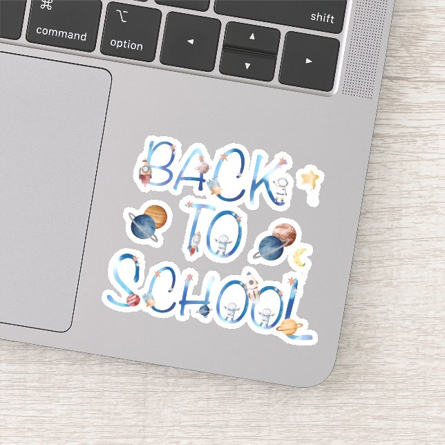Sticker Space, back to school (Détail)