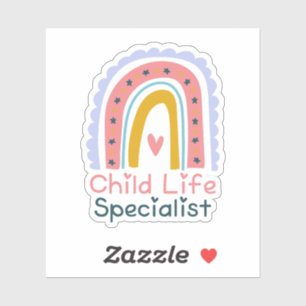 Sticker Spécialiste de la vie des enfants Arc-en-ciel Mois